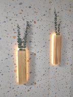 Artificial Eucalyptus with LED Lights Wall Planters Rustic Wall Decor with - Image 8
