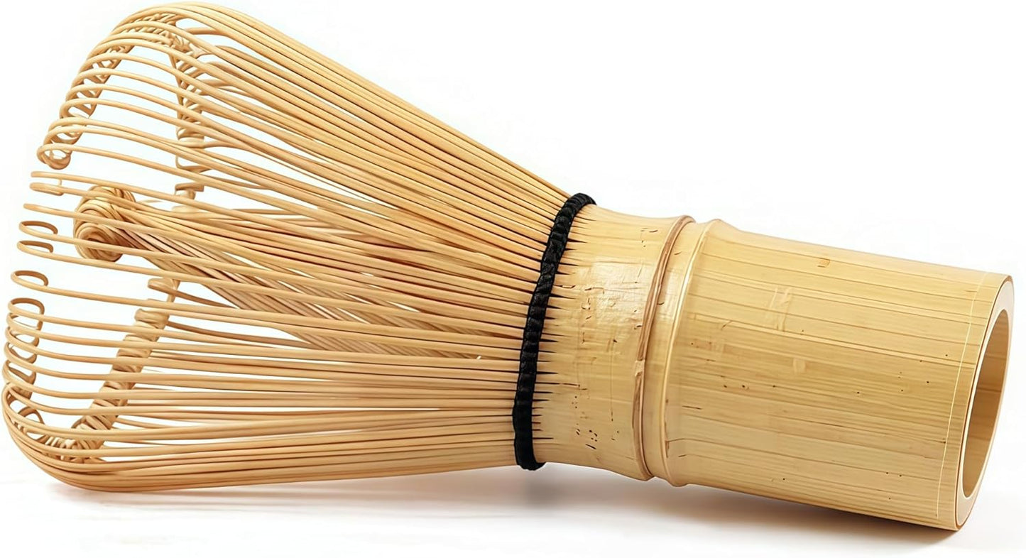 Matcha Whisk Set – 7 Pcs Japanese Tea Set with Bowl, Bamboo Whisk, Scoop, Holder, Sifter – Traditional Matcha Kit for Ceremony, Gift for Matcha Lovers