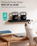 WALI Floating Shelves for Wall, 3 Tier Bathroom Storage Shelf Over Toilet - Image 5