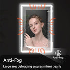 28“ x 36” LED Bathroom Mirror Fogless LED Mirror - Image 3