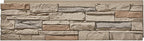 Faux Stone Wall Panels 1-Pack PU Stone Veneer Siding, Mortarless 46.25x12.88 by Wallwell