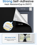 Sumobaby Blackout Curtains for Bedroom Portable 40"x64", No Drill Blackout - Image 3