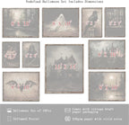 Vodefoad 10Pcs Halloween Wall Art Prints Dark and Moody Halloween Print Set - Image 2