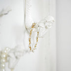 SOFFEE DESIGN 2pcs White Mermaid Shape Metal Coat Hooks, Playful Mermaid Design - Image 4