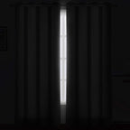 LEMOMO Grey Blackout Curtains/52 x 84 Inch/Set of 2 Panels Thermal Insulated - Image 3