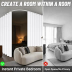 100% Blackout Room Divider Curtains Screen Partitions - Image 3
