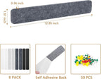 8 Packs Felt Pin Board Bar Strips Bulletin Board - Image 4