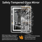40"x32" LED Bathroom Mirror - Image 6