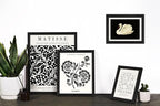 ANERZA 16 PCS Framed Black and White Wall Art Decor, Matisse Abstract Wall - Image 5