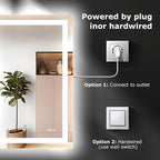 Hivone 48X40 LED Bathroom Mirror - Image 4