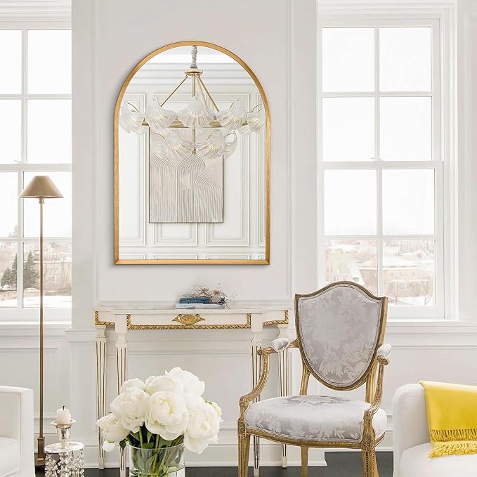 Arched Wall Mirror, Arch Bathroom Mirror, - Image 5
