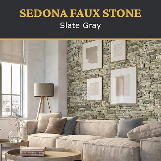 AZ Faux High-Density Polyurethane Faux Stone Flush Outside Corner - Image 2