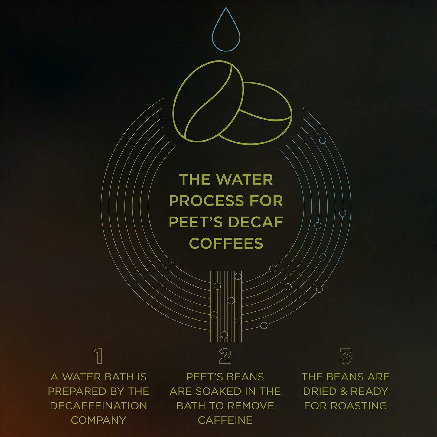 Peet's Coffee, Medium Roast Decaf Keurig K-Cup Pods - Decaf Especial 60 Count (6 Boxes of 10 K-Cup Pods)