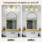 Crystal Bathroom Light Fixtures, Bathroom Lighting Fixtures Over Mirror - Image 6