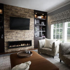Ekena Millwork 48 5/8"W x 24 3/4"H x 1 1/4"D Cascade Stacked Stone, StoneWall - Image 11