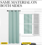 NICETOWN Kitchen Curtain Panels Blackout Draperies, Thermal Insulated Solid - Image 6