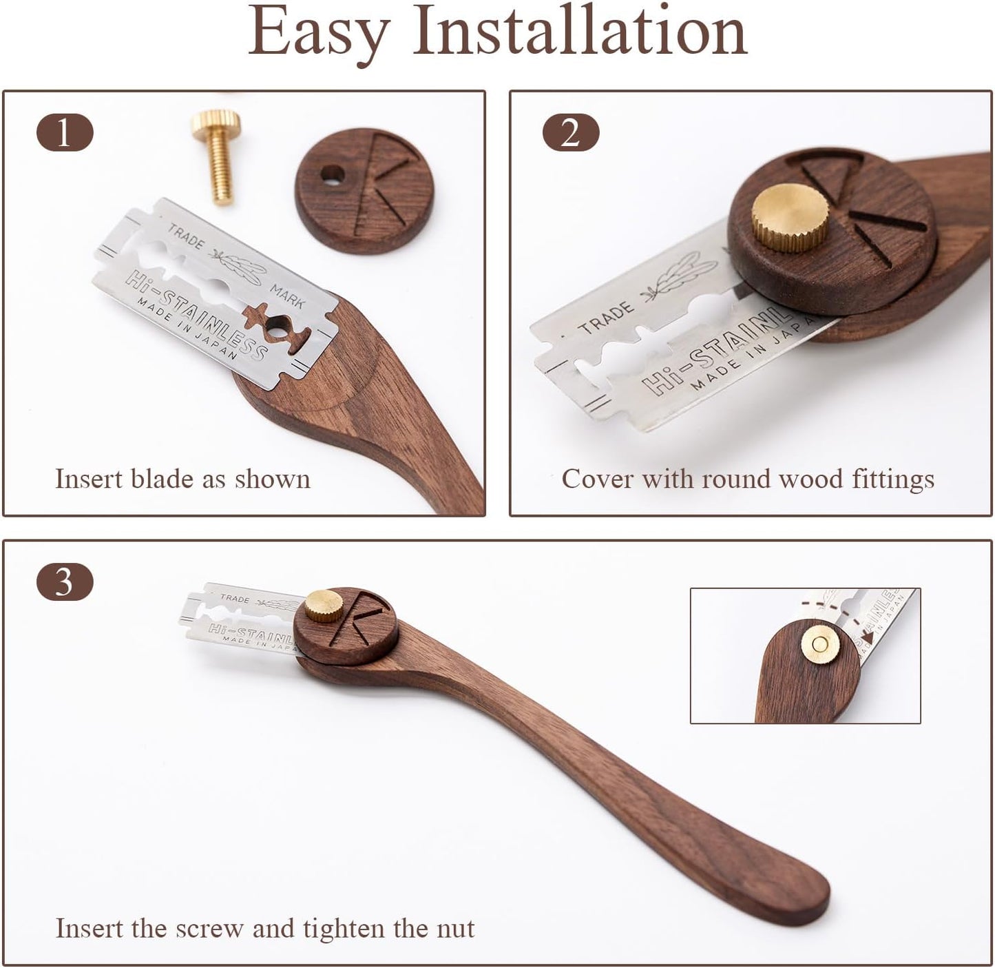 Bread Lame with 5 Feather Blades, Dough Scoring Tool with Storage Box, Sourdough Scoring Tool for Bread Baking, Dexterous-Cut Series Scoring Knife (ELEGANT)