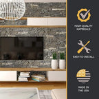 AZ Faux High-Density Polyurethane Faux Stone Wall Covering Panels - Image 6