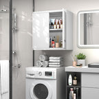GREATMEET Metal Wall Cabinet, Wall Mounted Storage Cabinet - Image 6