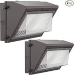 120W LED Wall Pack Light with Dusk-to-Dawn Sensor, 16800LM 5000K LED Security by Flakeeper
