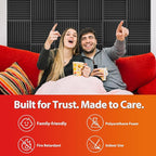 54 Pack Acoustic Panels – Sound Proof Foam Panels - Image 5