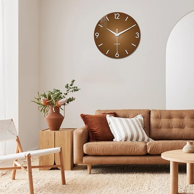 XFM Modern Wall Clock for Living Room Simple Wall Clocks Battery Operated 16 - Image 2