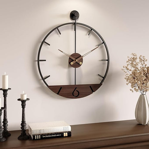 16 Inch Wall Clock, Modern Decorative Clock by Cuspin