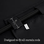 RYB HOME Small Window Curtains Blackout, Privacy Thermal Insulating Drapes - Image 5