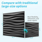 Art3d 20 Pack Decorative 3D Wall Panels, 19 Sq.Feet PVC Interior Wall Décor - Image 4