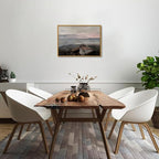 OIQArtOIQ Vintage Landscape Canvas Wall Art Framed Natural Scenery Painting - Image 4