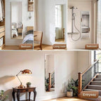 Frameless Mirror Full Length 56”x21”| Wall Mount Mirror Full Length Beveled - Image 5