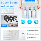 12 Pack Acoustic Panels, Sound Proof Foam Panels - Image 4