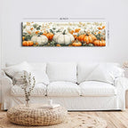 Pumpkin Canvas Wall Art Fall Picture Botanical Wall Decor - Image 4