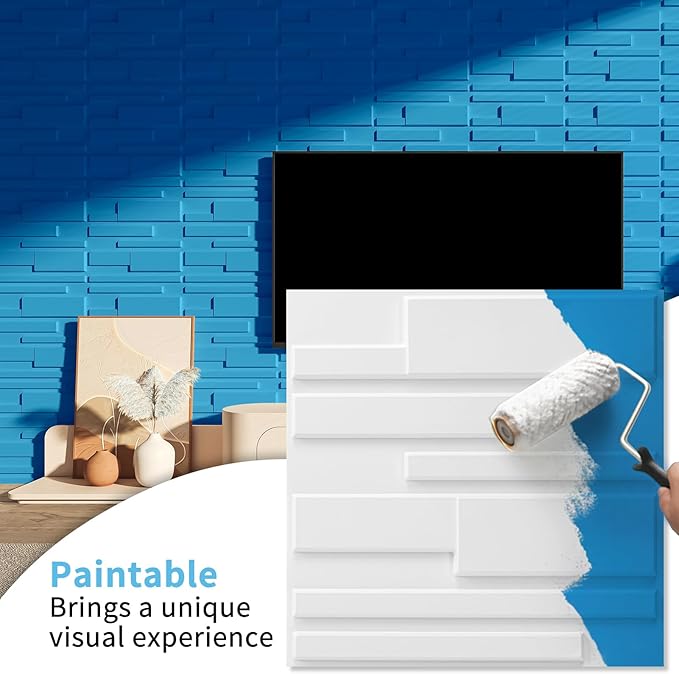 Art3d 20 Pack Decorative 3D Wall Panels, 19 Sq.Feet PVC Interior Wall Décor - Image 3