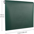 Dark Green Peel and Stick Wallpaper, 15.7 X 748 inches Renter Friendly Wallpaper - Image 2
