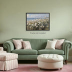 rumlud Coastal Wildflower Poster French Spring Flower Landscape Wall Art Nature - Image 6