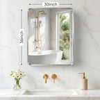 NEWBULIG 30X36 Inch Bathroom Mirror - Image 2