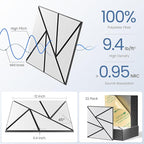 22 pack Acoustic Panels With Self-Adhesive, Sound Panels High Density, - Image 5