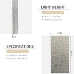 4PCS PU Wall Panels Stone Texture - Image 2