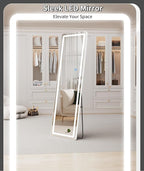 Koonmi Full Length Mirror with LED Lights, Big Mirror - Image 2