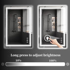 Koonmi 40"x32" LED Mirror for Bathroom, 90CRI Anti-Fog Vanity Mirror - Image 5
