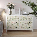 Simon&Siff Vintage Wallpaper Peel and Stick Beige Floral Contact Paper - Image 6