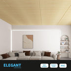 Art3d 6-Pack Slat Design 3D Wall Panels - Image 3