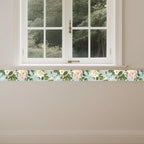 IVN Wallpaper Border Peel and Stick Wall Floral Bee Decorative Wall Trim Self - Image 7