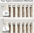Curtain Rods 36-184 Inch, Living Room, Sliding Door - Image 4