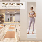 Shiftshade 4 Pack Wall Mirror Full Length, 12 x 12 Inch Acrylic Mirror Tiles - Image 6