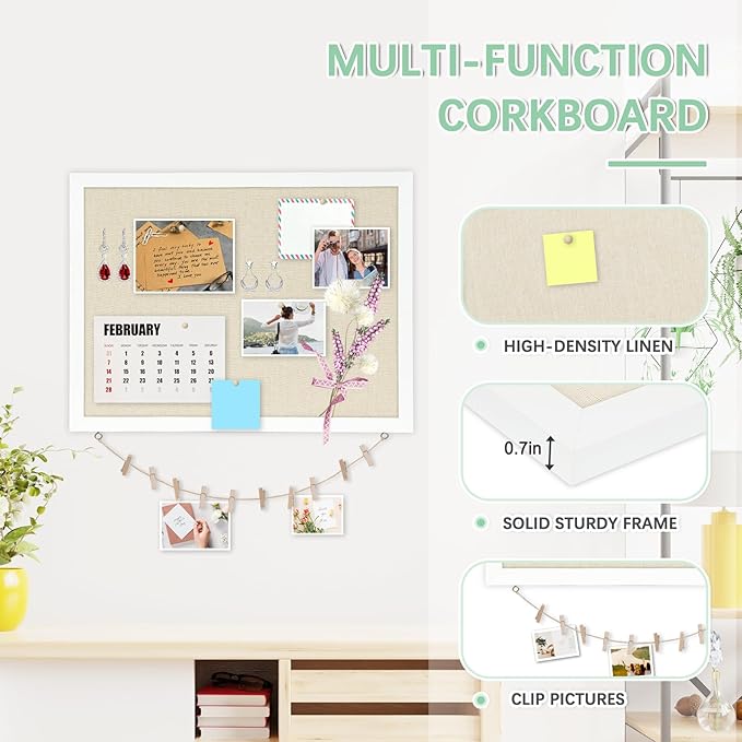 DOLLAR BOSS Cork Board Bulletin Board - Image 2