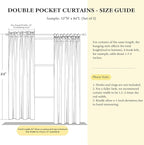 NICETOWN Thick Beige Velvet Drapes - Image 2