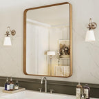 LOAAO 24X32 Inch Bathroom Mirror by LOAAO