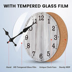 Wall Clock, Modern Wall Clocks Battery Operated, Silent Non Ticking Clock - Image 4
